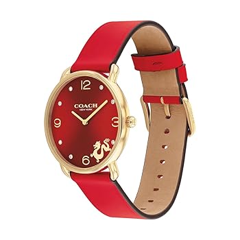 Amazon.co.jp: [Coach] 腕時計 coach14504239 レディース レッド